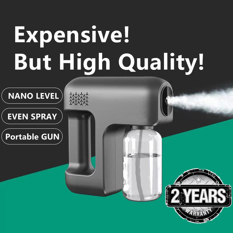 High Quality Wireless Blue Ray Nano Disinfection Sanitizer Spray Gun
