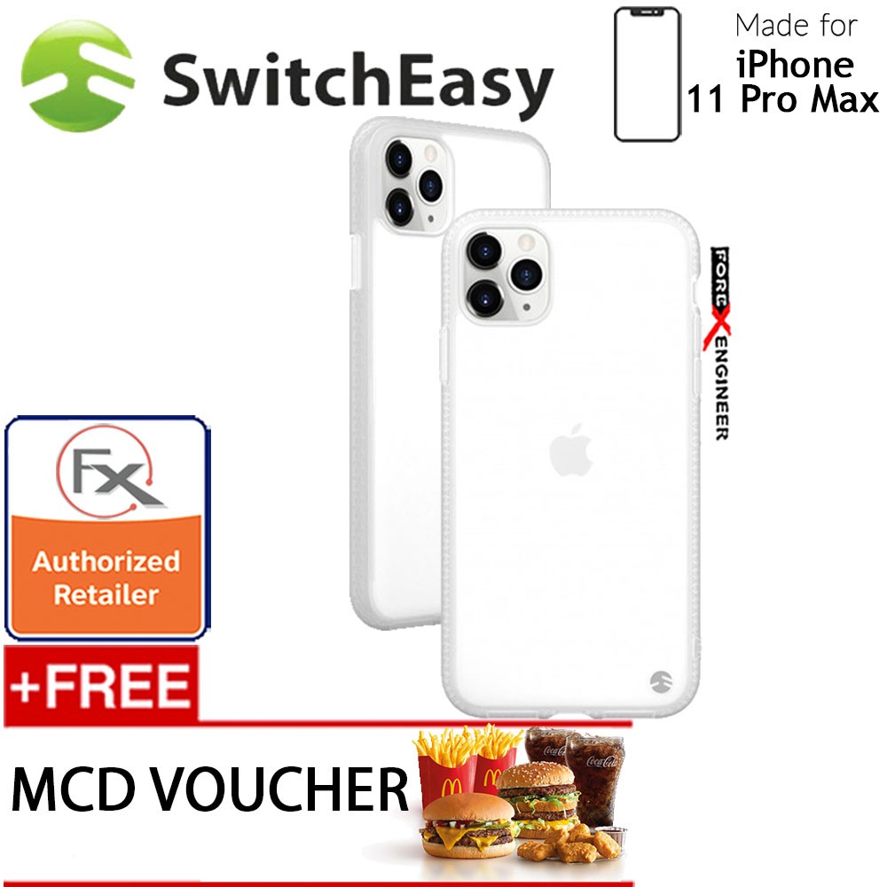 Switcheasy Aero For Iphone 11 Pro Max White Free 1pcs Mc Donalds Cash Voucher Shopee Malaysia