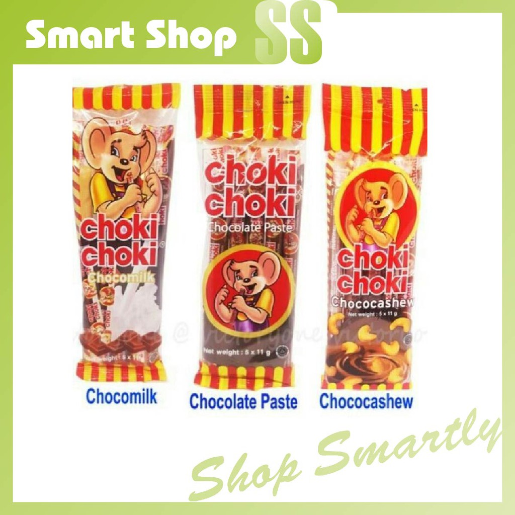 Choki Choki Chocolate Chococashew Chocomilk