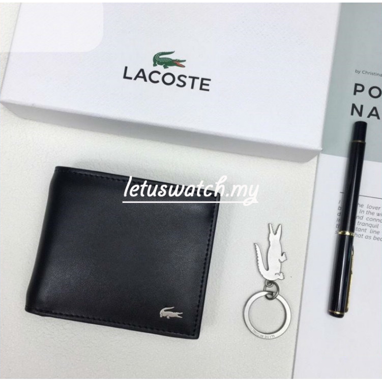 ready stock】Lacoste wallet Lacoste men 