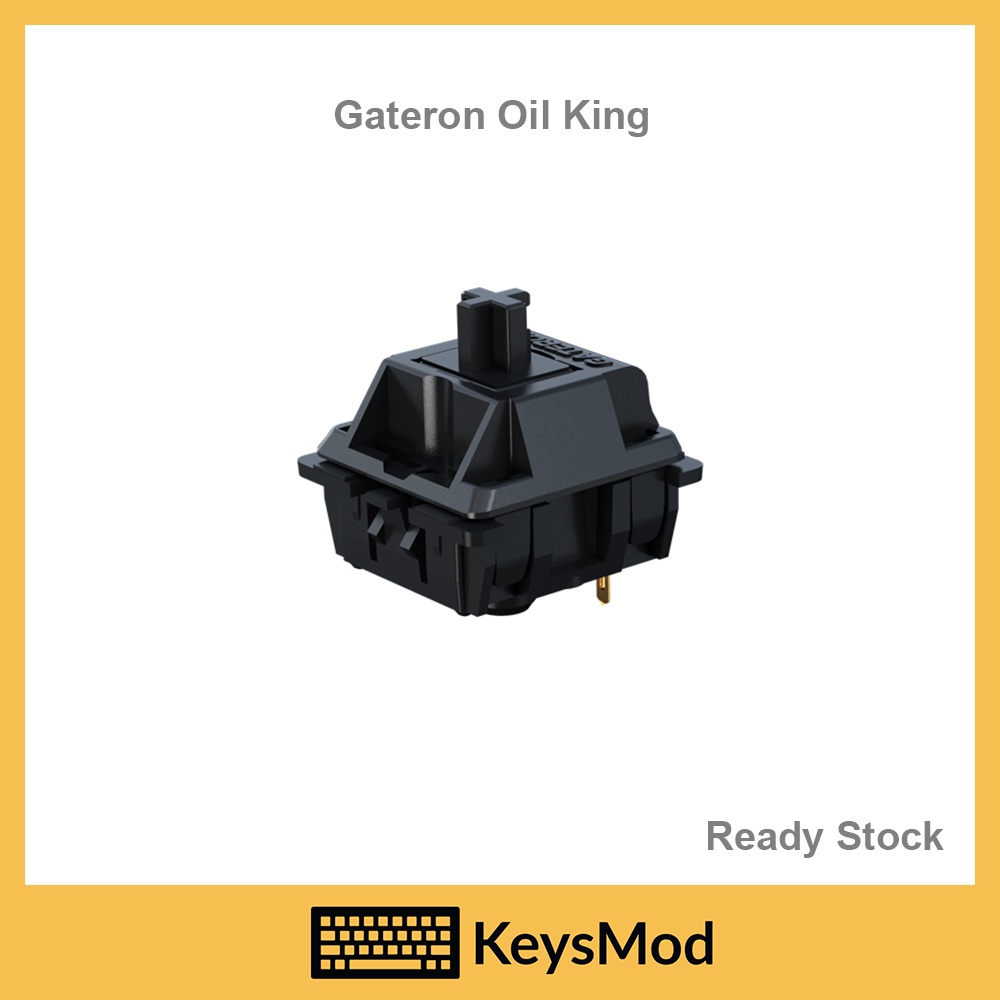 Gateron Oil King (Gateron New Factory PreLubed Method) Shopee Malaysia