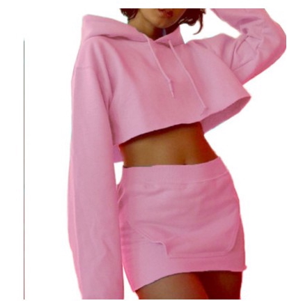 short sleeve hoodie crop top