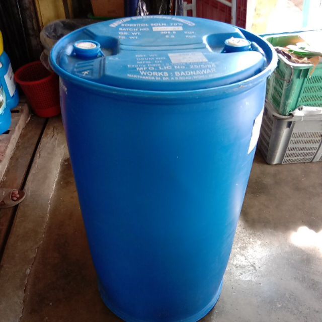 Tong Drum Plastik 200 liter | Shopee Malaysia