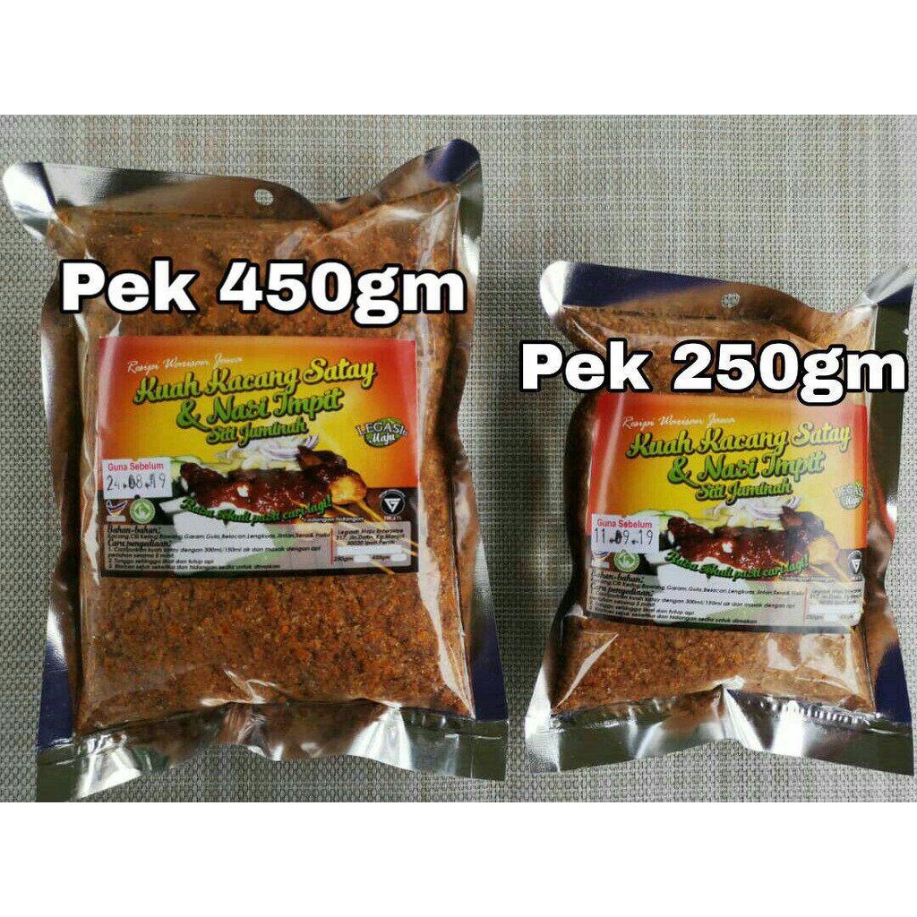 Kuah Kacang Segera 250 G Shopee Malaysia