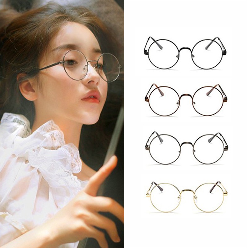 gold frame glasses women