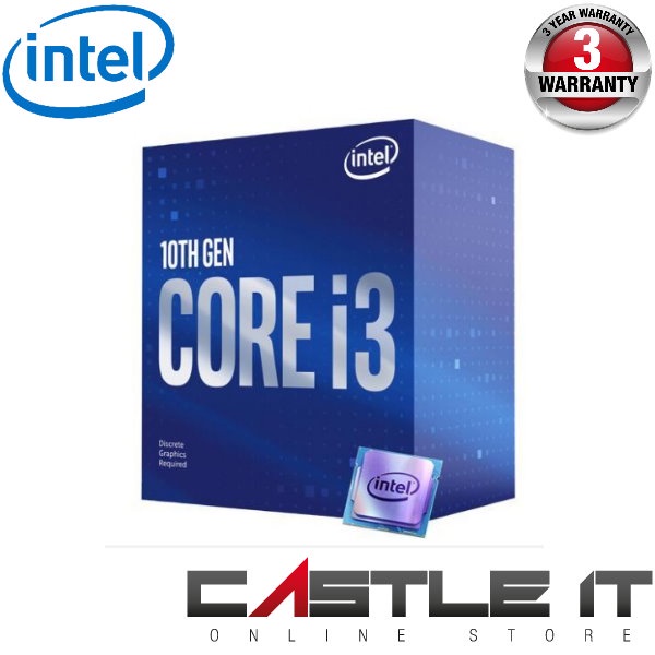 Intel Core i3 10100 10105 10100F 10105F Processor 10th Gen i3-10100F i3-10105F Quad Core 4 Cores INTEL UHD Graphic