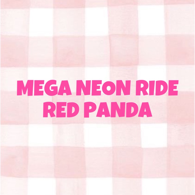 Adopt Me Mega Neon Ride Red Panda Shopee Malaysia - roblox adopt me mega neon red panda