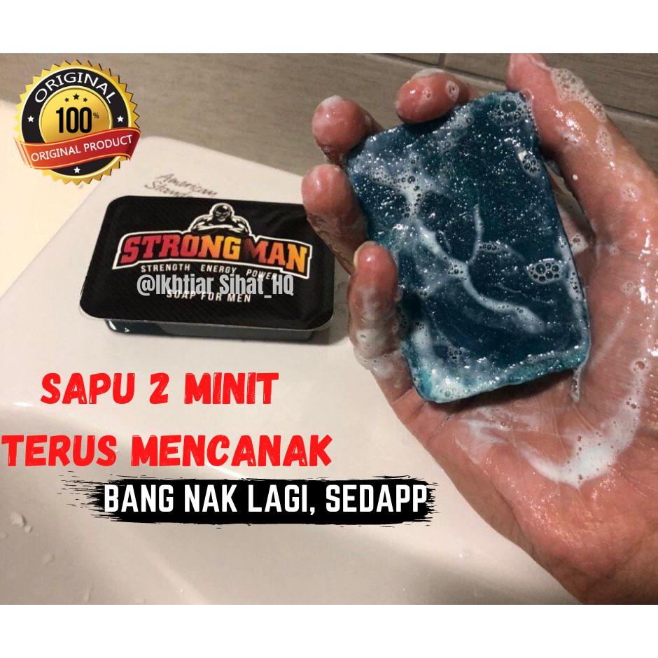 Original Product Bang 1 Round Lagi Sedappp Sayang Abang Ubat Kuat Lelaki Tenaga Batin Soap Shopee Malaysia