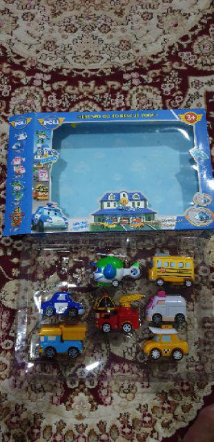 Robocar Poli Pull Back Car Toys 8 Pcs In 1 Set I 12927 515848467