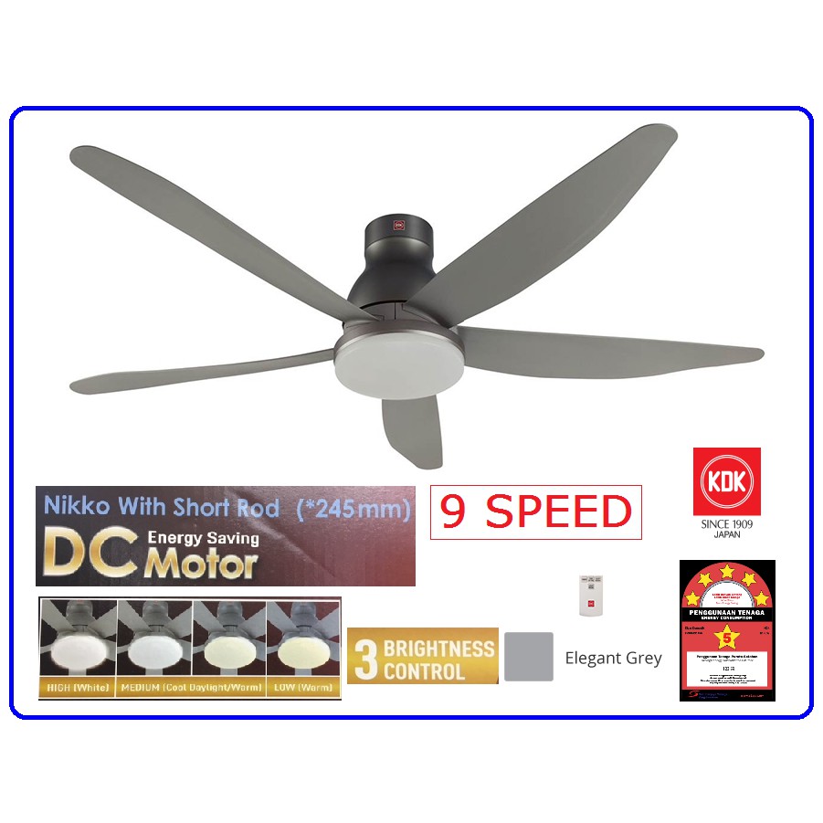 Kdk 60 K15uw Qey Dc Motor Ceiling Fan