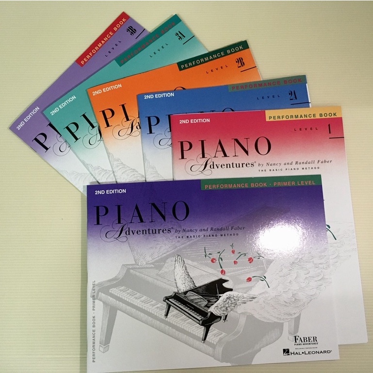 [New] Piano Adventures Performance Book by Nancy & Randall Faber 2nd Edition