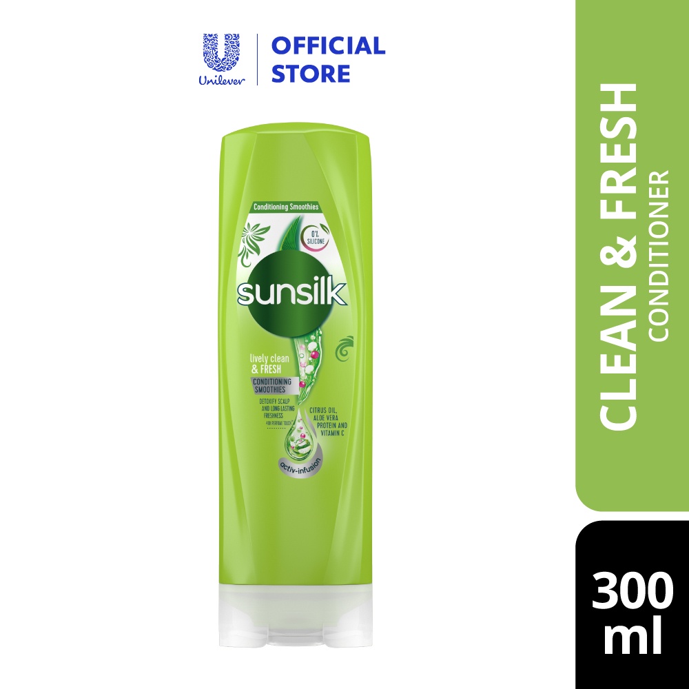 Sunsilk Clean & Fresh Conditioner (300ml) Shopee Malaysia