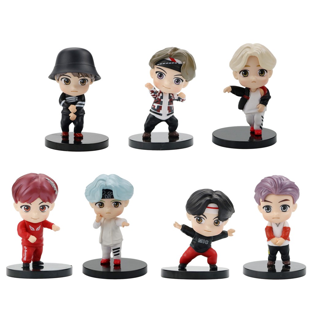 BTS figurine Same Doll Tian Yi Guojin Taiheng Hand Office Doll ...