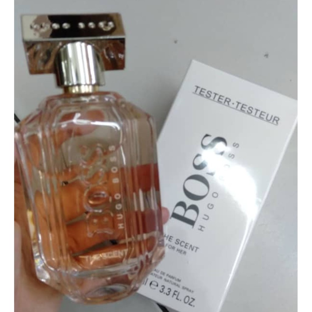 hugo boss perfume tester