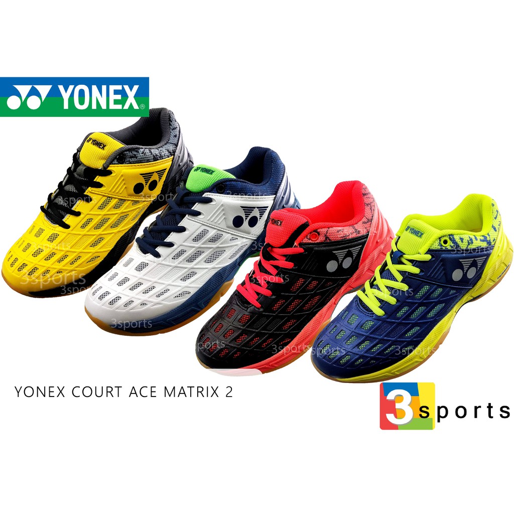 yonex court ace matrix badminton shoes