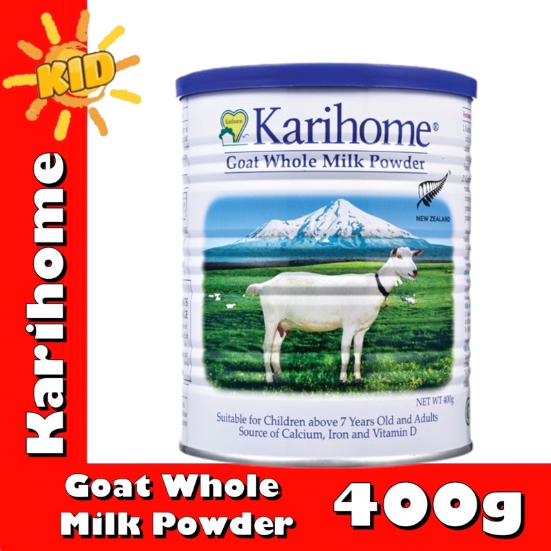 Karihome Goat Whole Milk Powder Adult Goat Milk 400g Exp02/2024