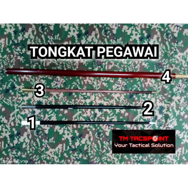 Tongkat Untuk Pegawai Tentera Dan Lain Lain Pangkat Pasukan Keselamatan Shopee Malaysia