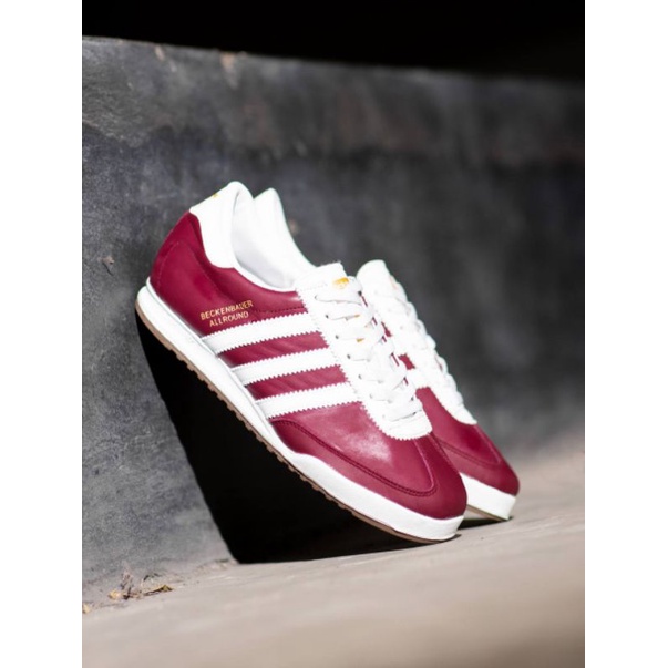 Adidas Beckenbauer Velour Maroon