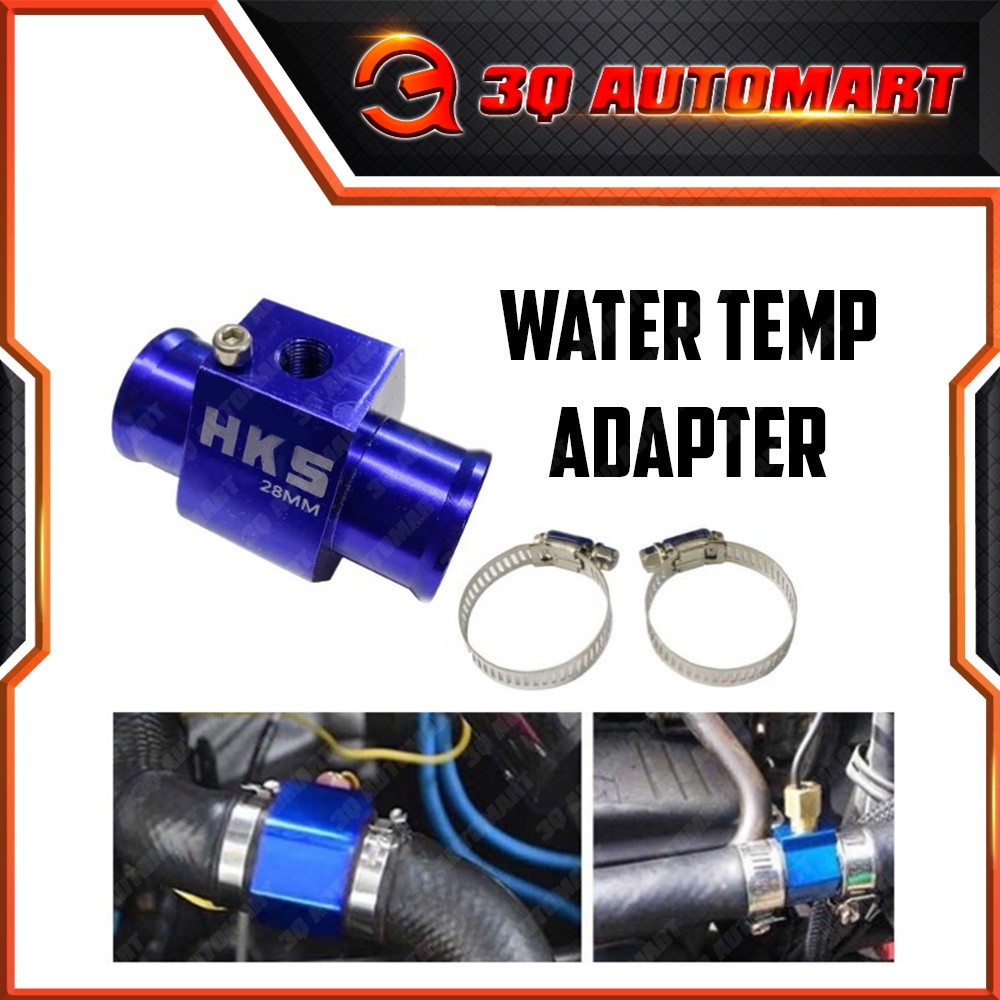 HKS Water Temperature Joint Pipe Temp Sensor Gauge Radiator Hose