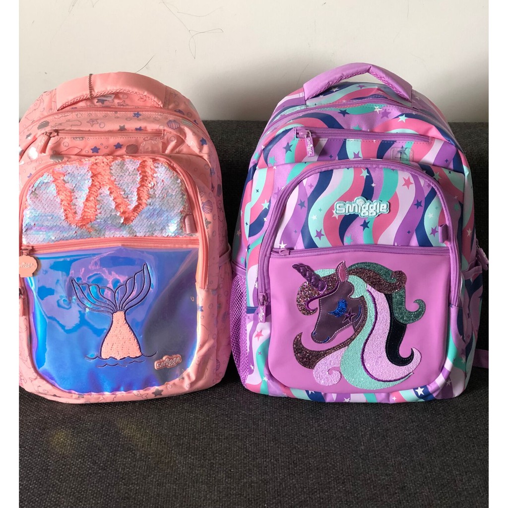 smiggle backpack mermaid