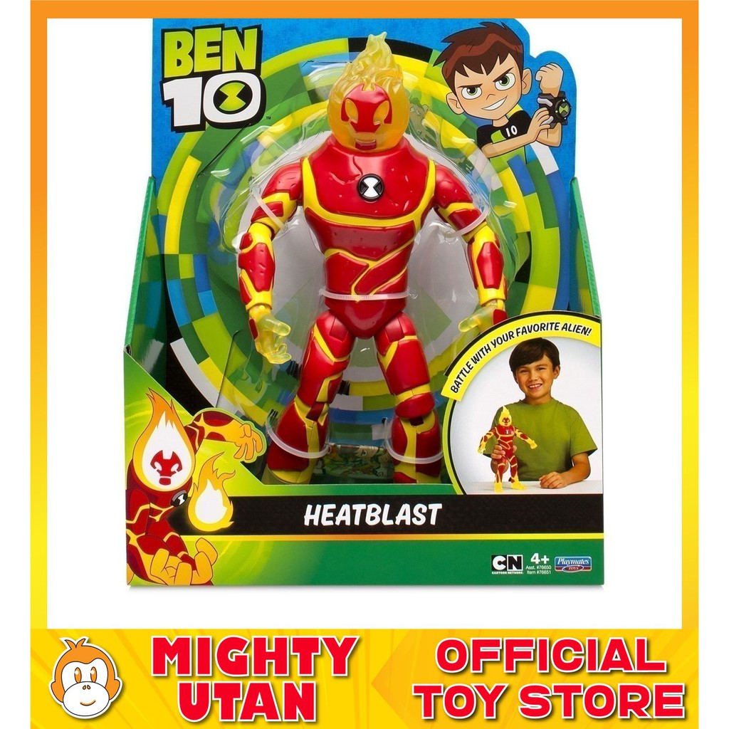 ben 10 heatblast figure