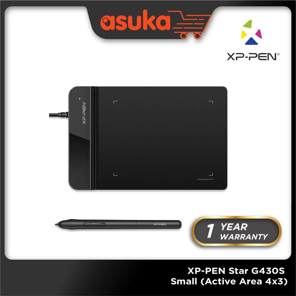 XP-PEN Star G430S Small (Active Area 4x3)