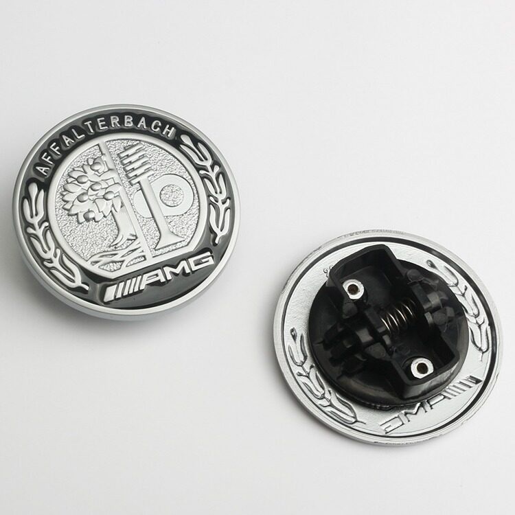 57mm 3D Metal Hood Bonnet Emblem For Mercedes Benz A/C/E Class GLC/GLA - Foto 10