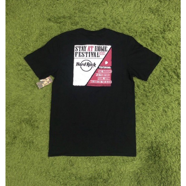 Hard Rock Cafe 'Stay at Home Festival' T Shirt | Shopee Malaysia