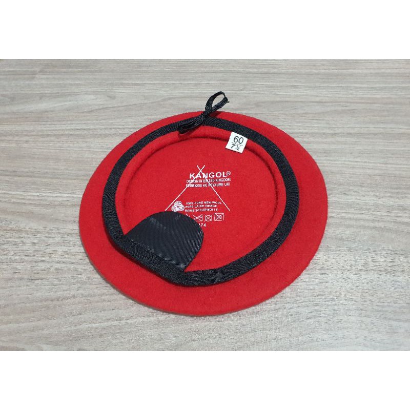 Beret Merah/ Red Beret- Kangol Bomba security tentera  Shopee 