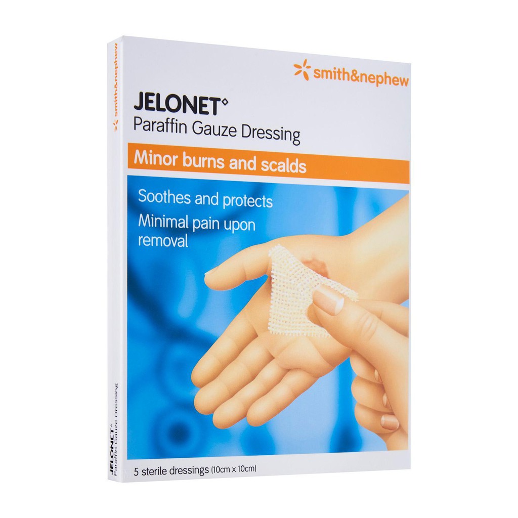 Paraffin Gauze Dressing 10cm x 10cm 5's Shopee Malaysia