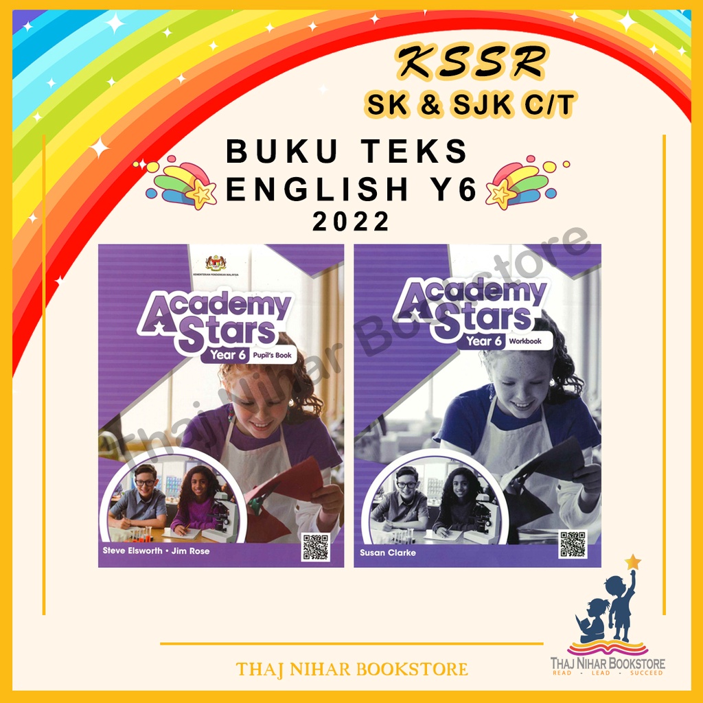 Buy TextBook 2022 Buku Teks English Tahun 6 (2022) Academy Stars Year