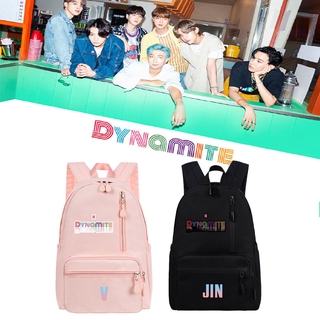 Bts Round Bulletproof Youth Group Backpack Backpack Fresh Lace Up Gradient School Style Girl Canvas Bag Shopee Malaysia - game roblox personalised boys children school backpackpen