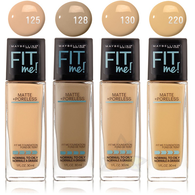 Maybelline Fit Me Matte Poreless Foundation Warm Nude Shajgoj