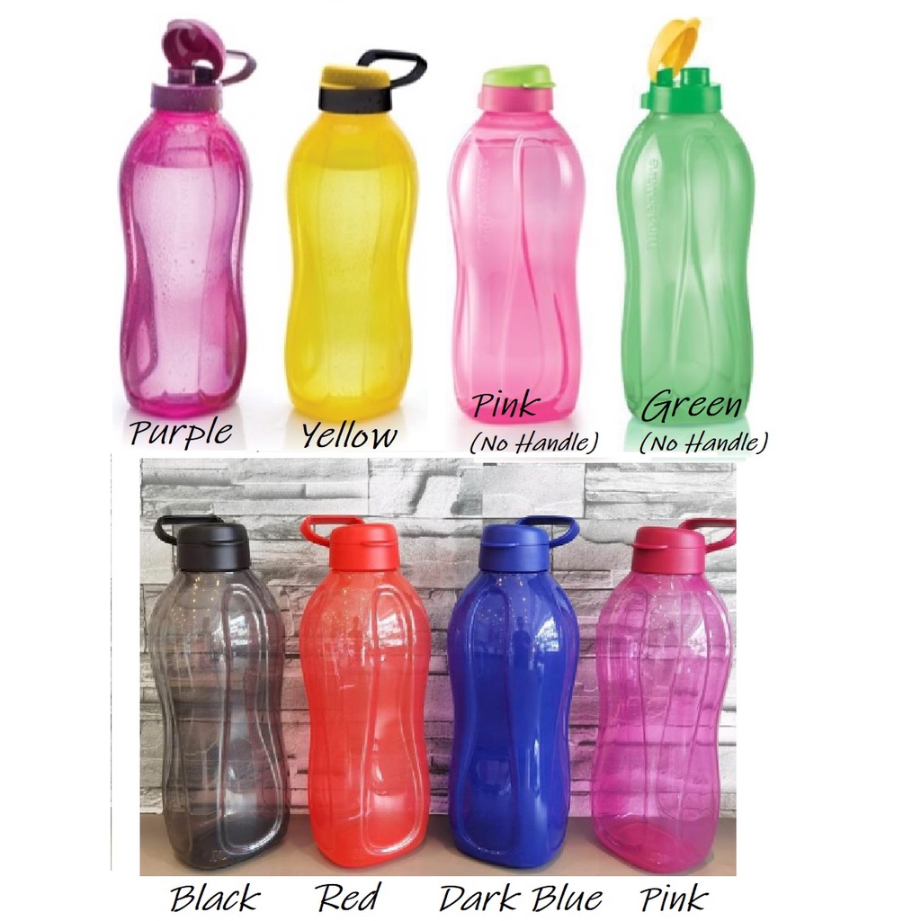 SALE Tupperware 2L Eco Bottle, 2 Liter Giant Eco Bottle with/ without Handle