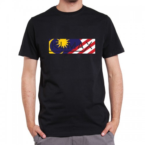 KLMAX LOGO Gemilang T-shirt - Baju Malaysia Merdeka