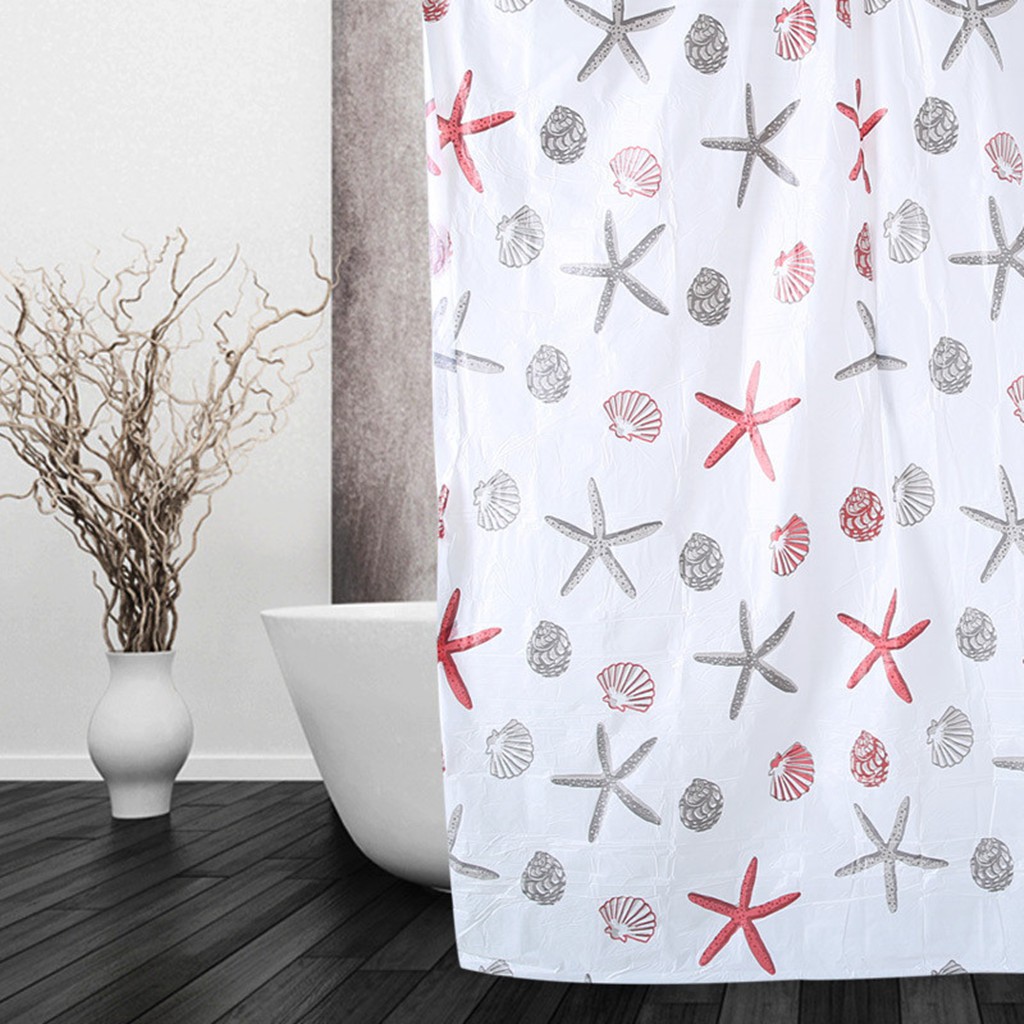150 X 150cm Bathroom Shower Curtains Waterproof Bath Curtain With