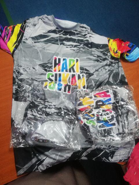  READY STOCK Baju Hari Sukan Negara Shopee Malaysia