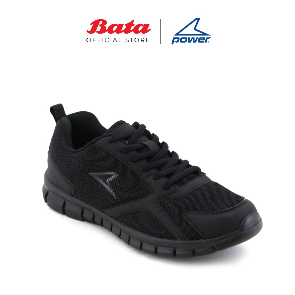 [Online Exclusive] POWER E-Light Men Black Sneakers 8806005 Kasut Sukan Lelaki