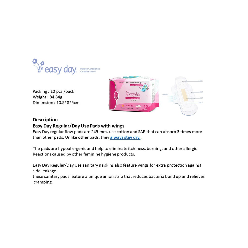 cotton sanitary pads canada