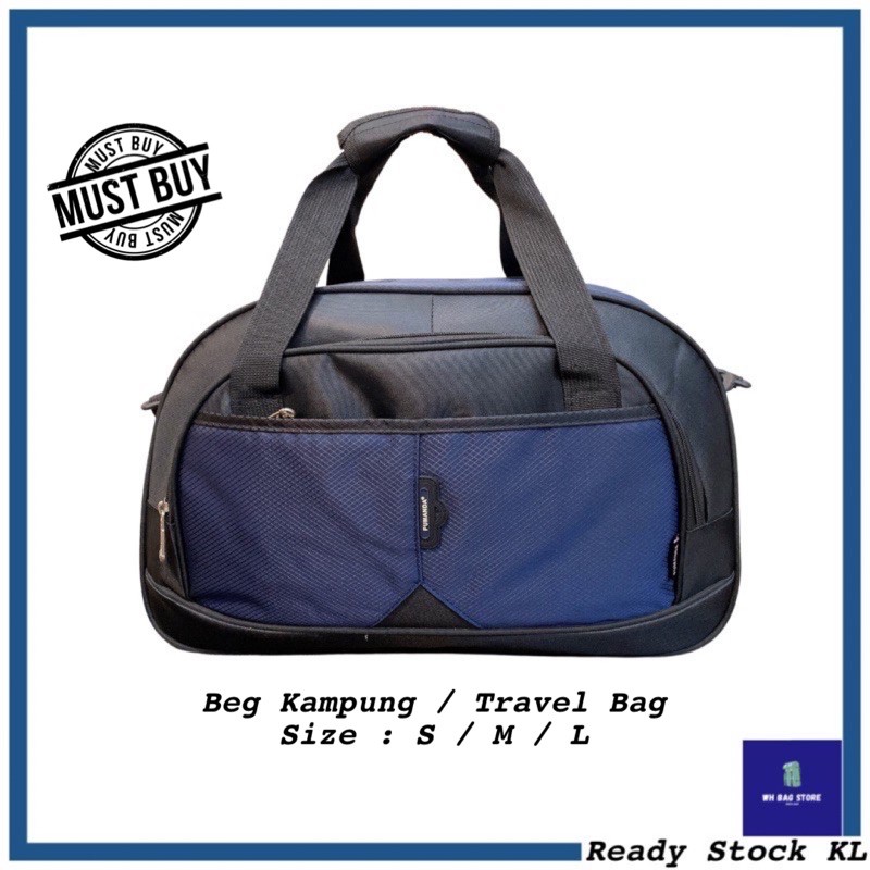 Beg Kampung Travel Bag Beg Baju Beg Carry Beg Balik Kampung Gym Bag ...