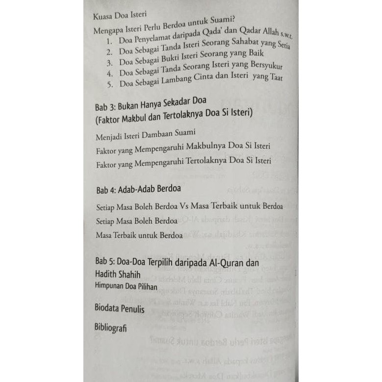 Dahsyatnya Doa Isteri Ready Stock Shopee Malaysia