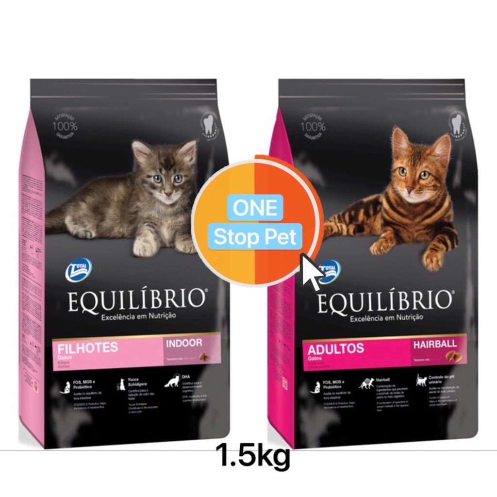 Equilibrio Cat Food 1.5kg ( Kitten Food / Adult Food ) Shopee Malaysia