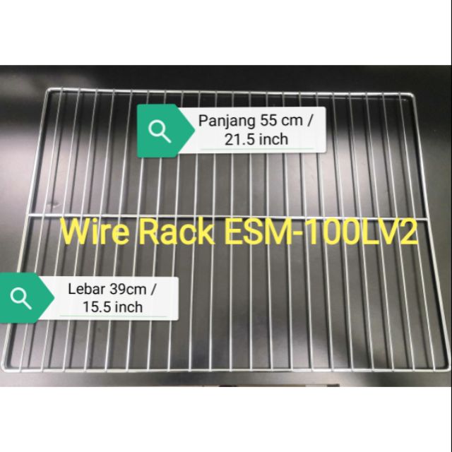 THE BAKER WIRE RACK OVEN ESM100LV2 Shopee Malaysia