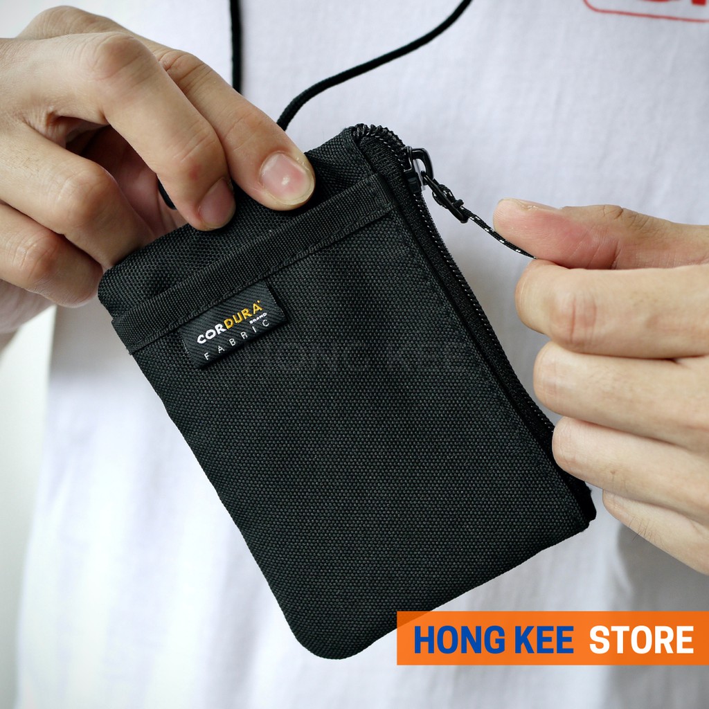 Cordura Pouch Wallet Neck Wallet unisex Shopee Malaysia