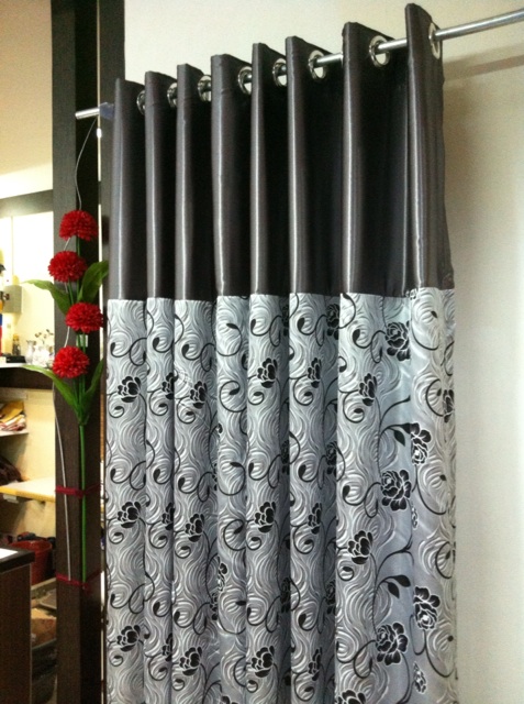 Curtain Langsir  SlidingDoor Tingkap  eyelet cakuk dawai 