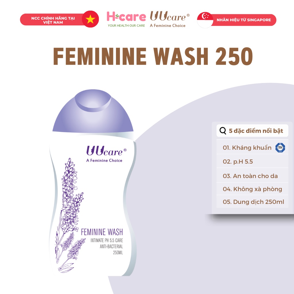 Uucare Antibacterial Feminine Hygiene Solution 250ml Shopee Malaysia
