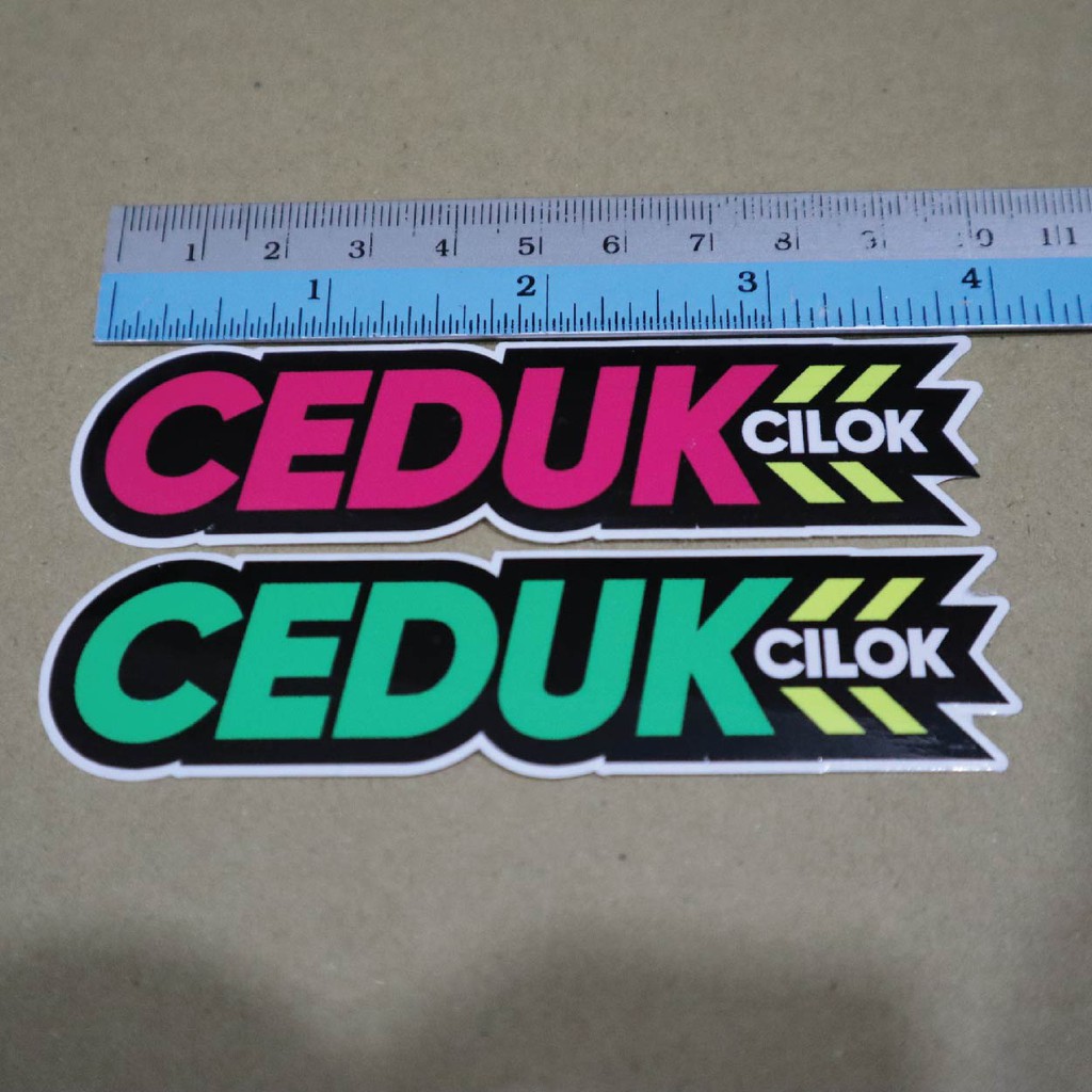 Sticker Kereta / Car Bumper Stickers / Cedok Cilok Shopee Malaysia
