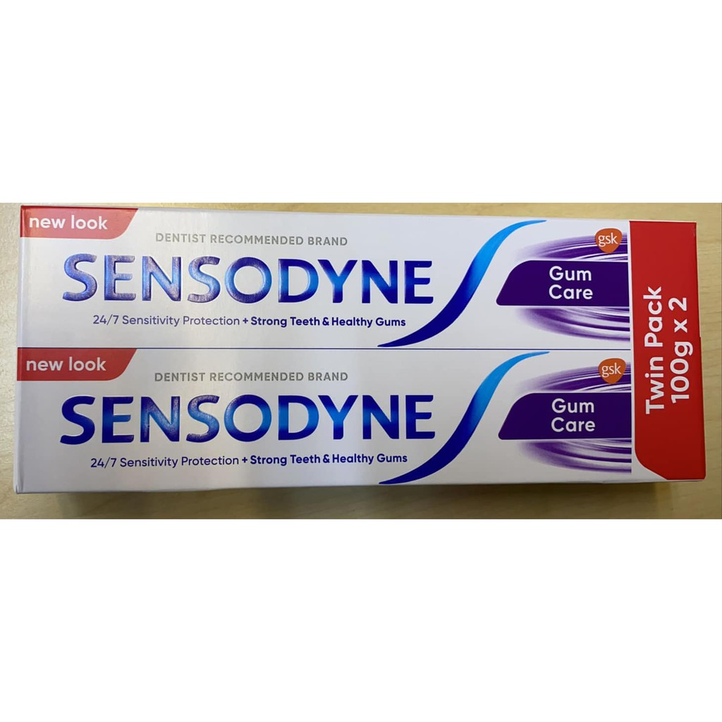 Sensodyne Gum Care Value Twin Pack 2 X 100g toothpaste