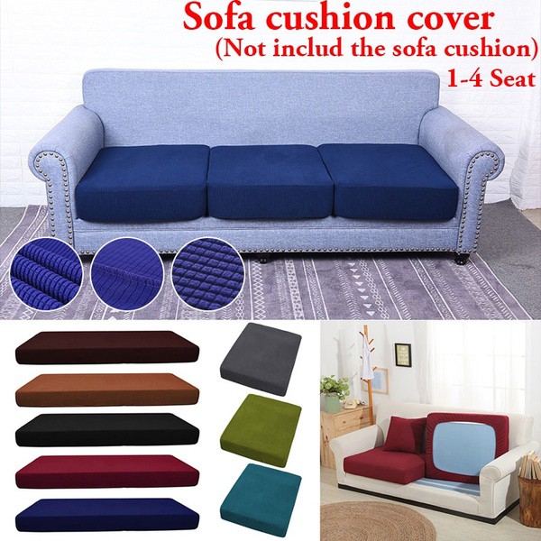 3-Size Universal Stretch Sofa Couch Chair Cushion Cover Warm /& Comfortable