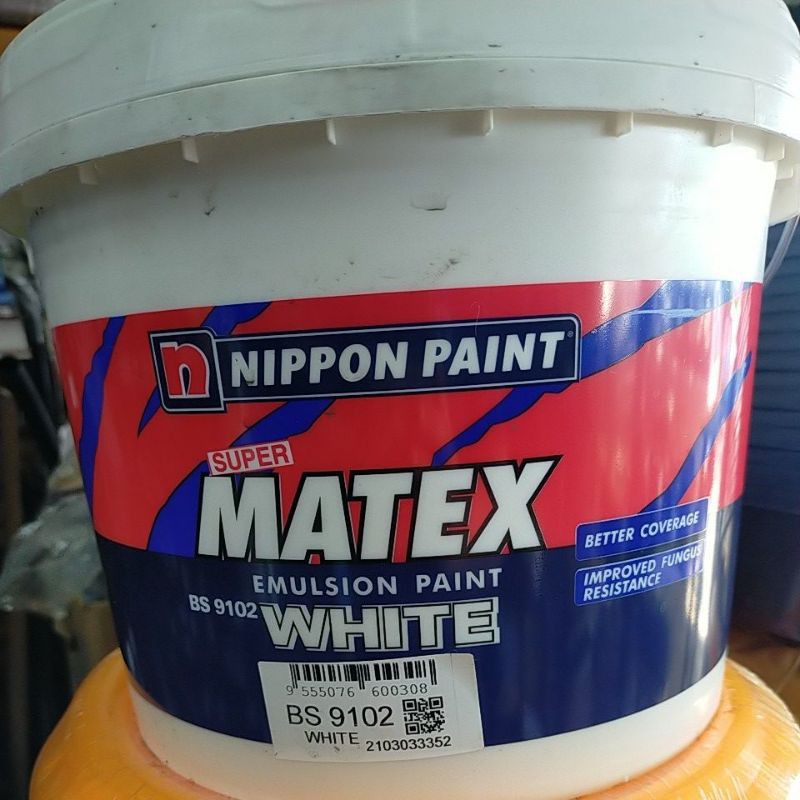 CAT DINDING PUTIH NIPPON MATEX 7L NIPPON MATEX Emulsion CAT DINDING PUTIH NIPPON MATEX 7L NIPPON MATEX Emulsion